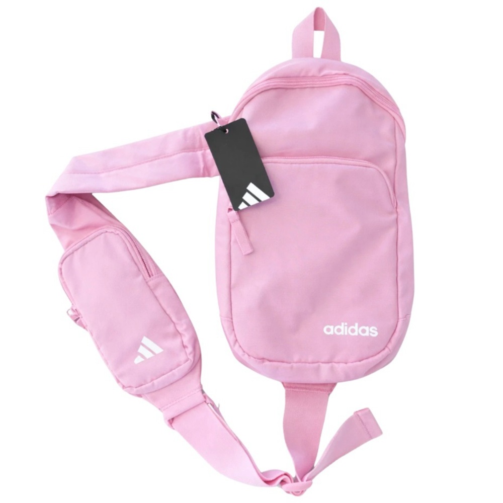 Adidas True Pink/White Core Sling Crossbody Bag